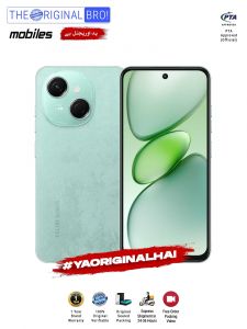 Tecno Spark Go 1 - 4GB RAM - 128GB Storage - PTA Approved - 12 Months Warranty - Green - The Original Bro Mobiles - TOB51